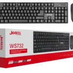 کیبورد و موس بی‌سیم مدل JEDEL WS732-جعبه و موس و کیبورد