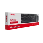 کیبورد و موس بی‌سیم مدل JEDEL WS732-جعبه