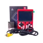 کنسول بازی قابل حمل مدل SUP GAME Box Plus 400-قرمز و سایل داخل جعبه